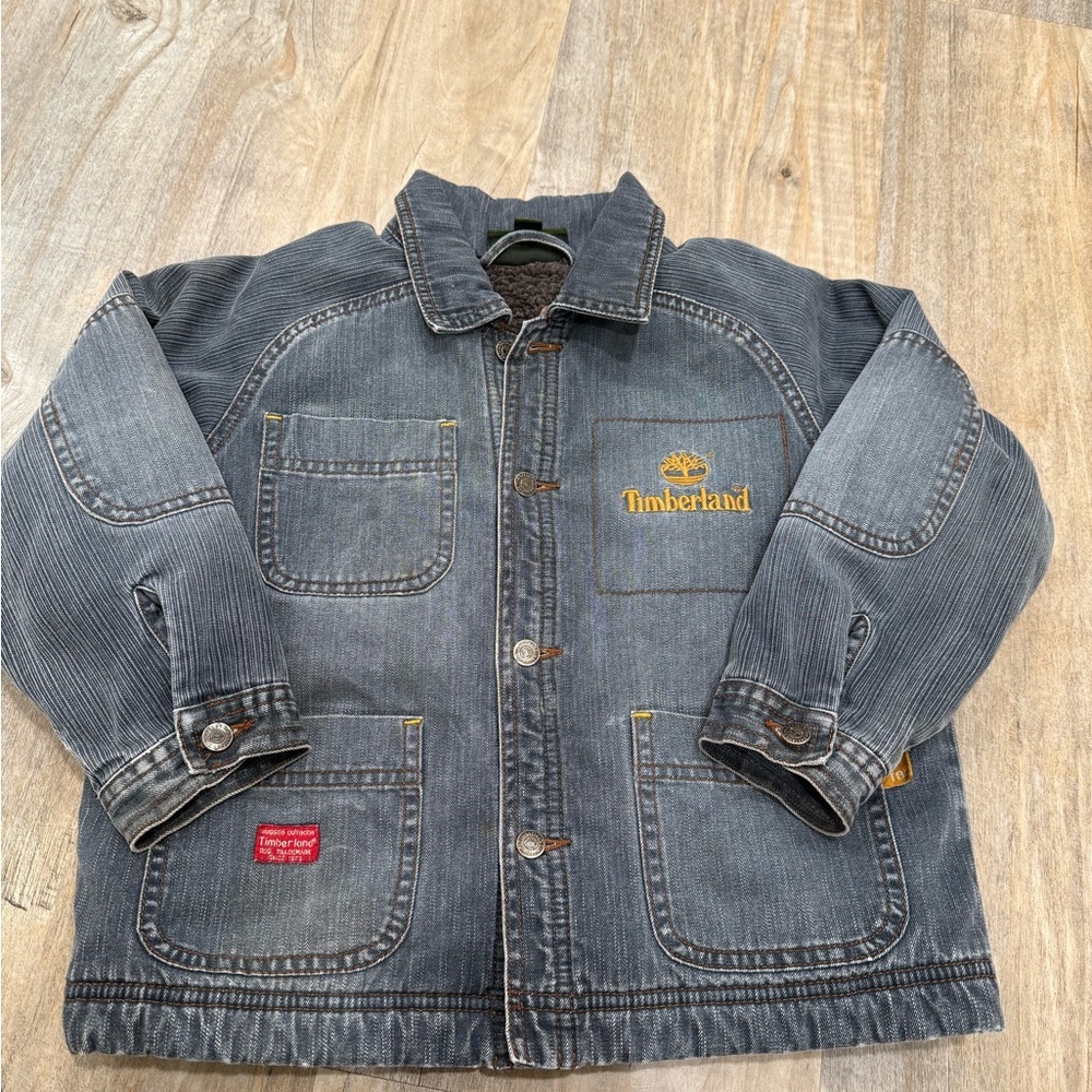 Timberland Kids Denim Jacket - Gray